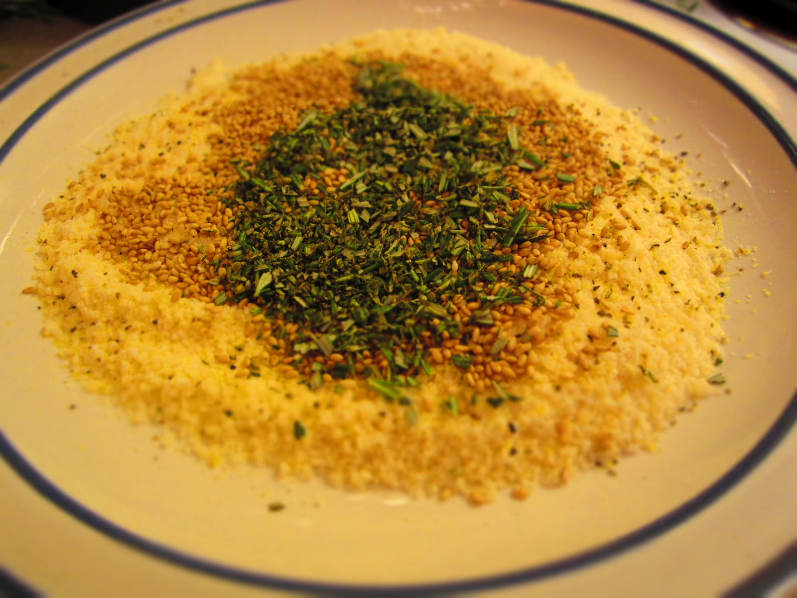 The Yummy Spoon Rosemary Parmesan Crusted Pork Chops with Artichokes