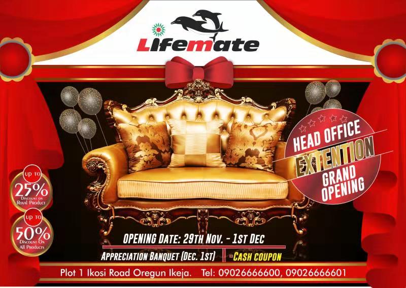 Lagos Comedy News Lifemate furniture Nigeria is set to reward customers