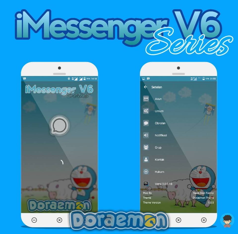 Themes Bbm Doraemon For Android | bbm mod imessenger v6 1 5 doraemon theme for android Themes Bbm Doraemon For Android | bbm mod imessenger v6 1 5 doraemon theme for android