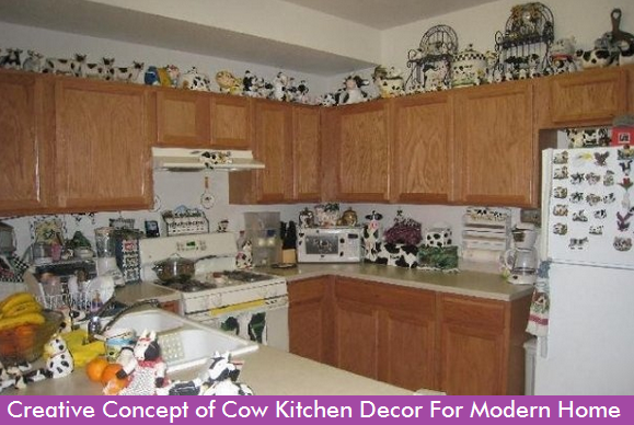 Creative Concept Of Cow Kitchen Decor For Modern Home Formation