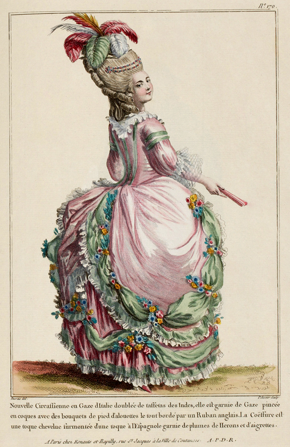 EKDuncan - My Fanciful Muse: 1780 Ladies Fashion Plate with Two ...