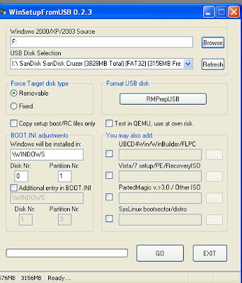 Tutorial Cara Install Windows XP dengan Flashdisk