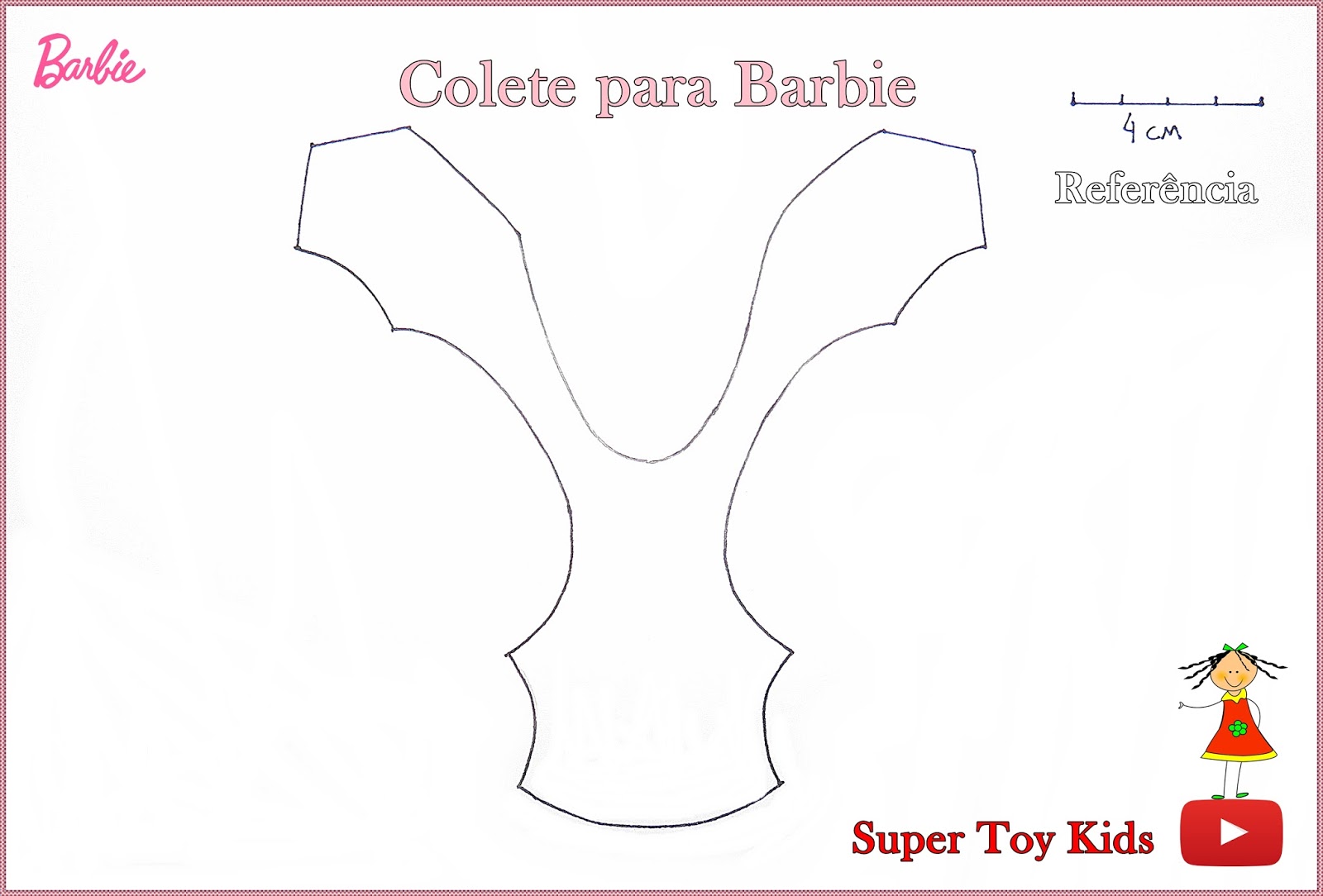 Super Toy Kids: COMO FAZER COLETE JEANS SEM COSTURA PARA BARBIE TUTORIAL  ROUPAS PARA BON