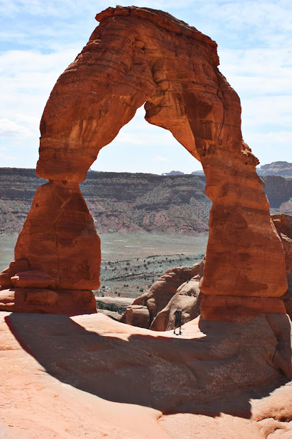 Ben in Delicate Arch