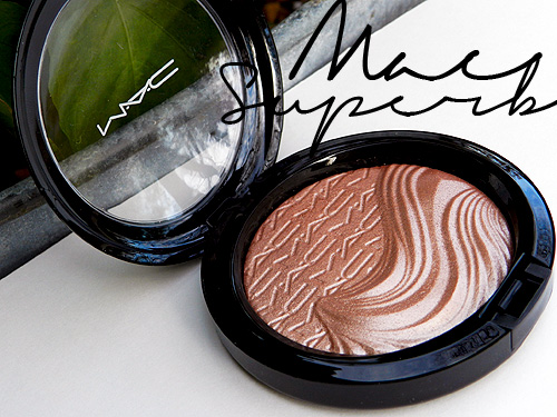 MAC Superb Extra Skinfinish/Highlighter Review, Photos and Swatches! - Blog beauty care Beauty art