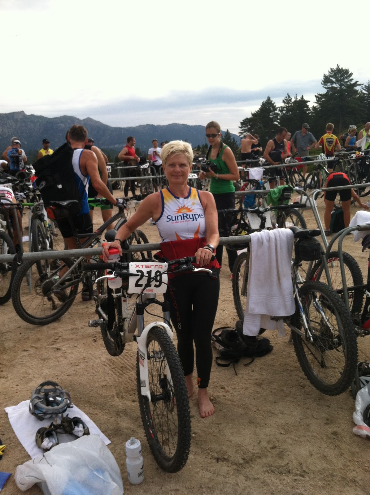 TrainnTri XTERRA Triathlon with Dirt and Blood