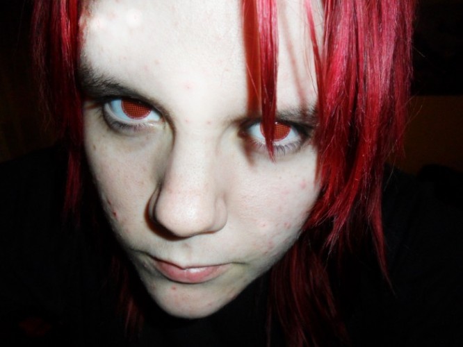 My Second Wish Awesome Red Contact Lenses