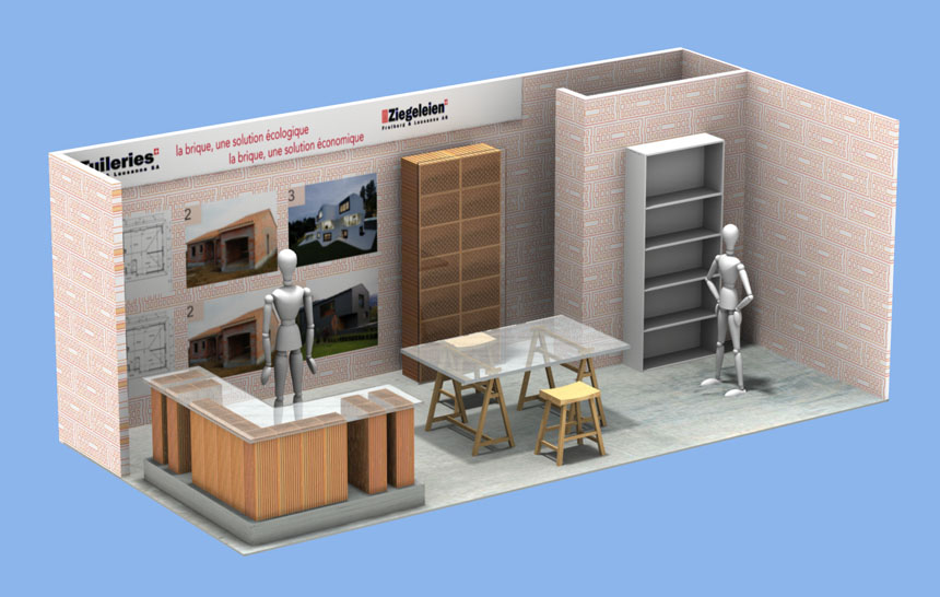 Tuilieries Exhibition Booth