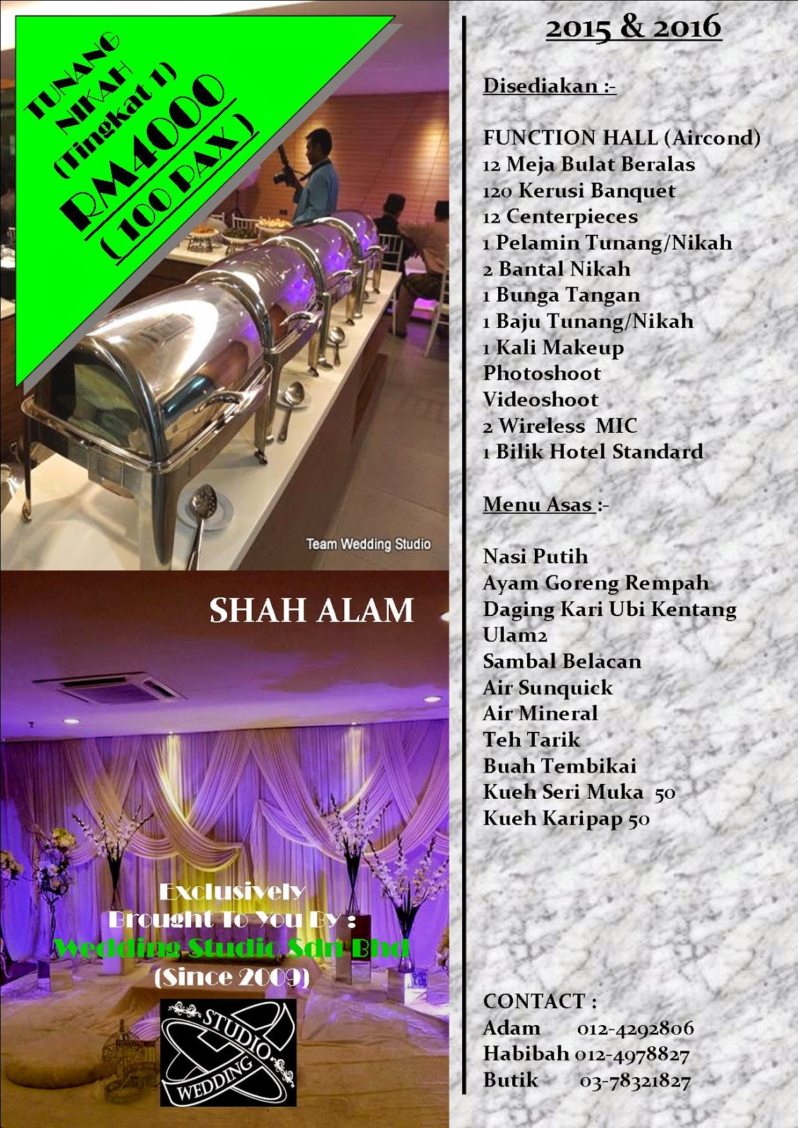 DEWAN SHAH ALAM  DEWAN IDCC  GRAND BLUEWAVE (5STAR 