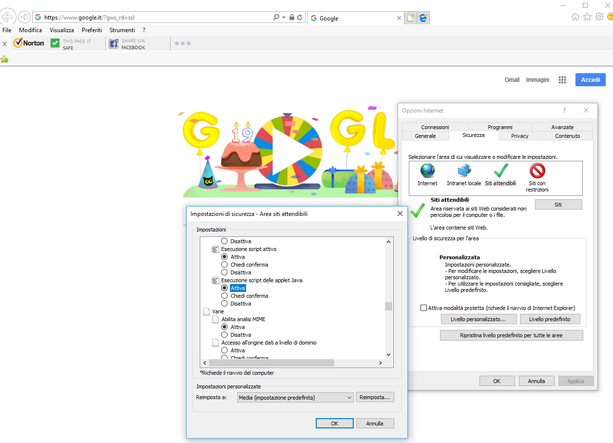 scaricare versione aggiornata di plugin java