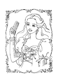 Best Gift Ideas Blog: Barbie Princess Coloring Pages