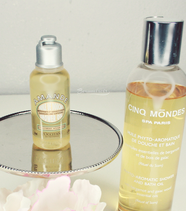 FrenchFriday My favorite shower oils + 5 tips to fight dry, itchy