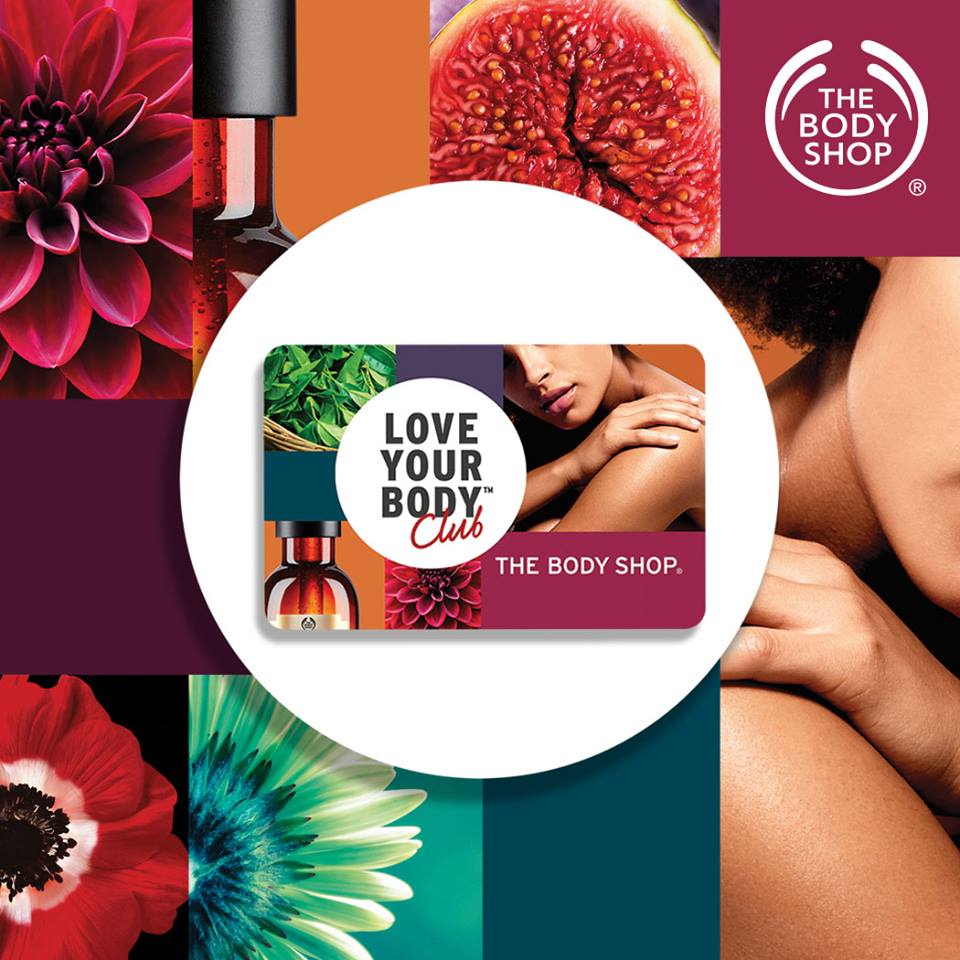 D.I.G.G.DAVAO The Body Shop Love Your Body Club membership card 