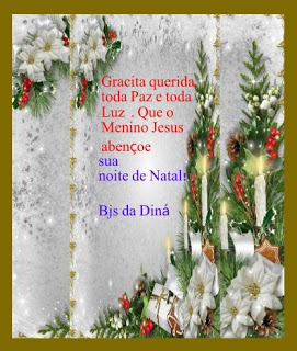 Mimo de natal da amiga Diná