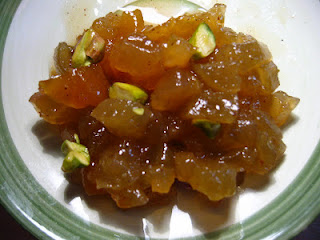 La Cuchara Verde: Mermelada de berenjenas con frutas y avellanas