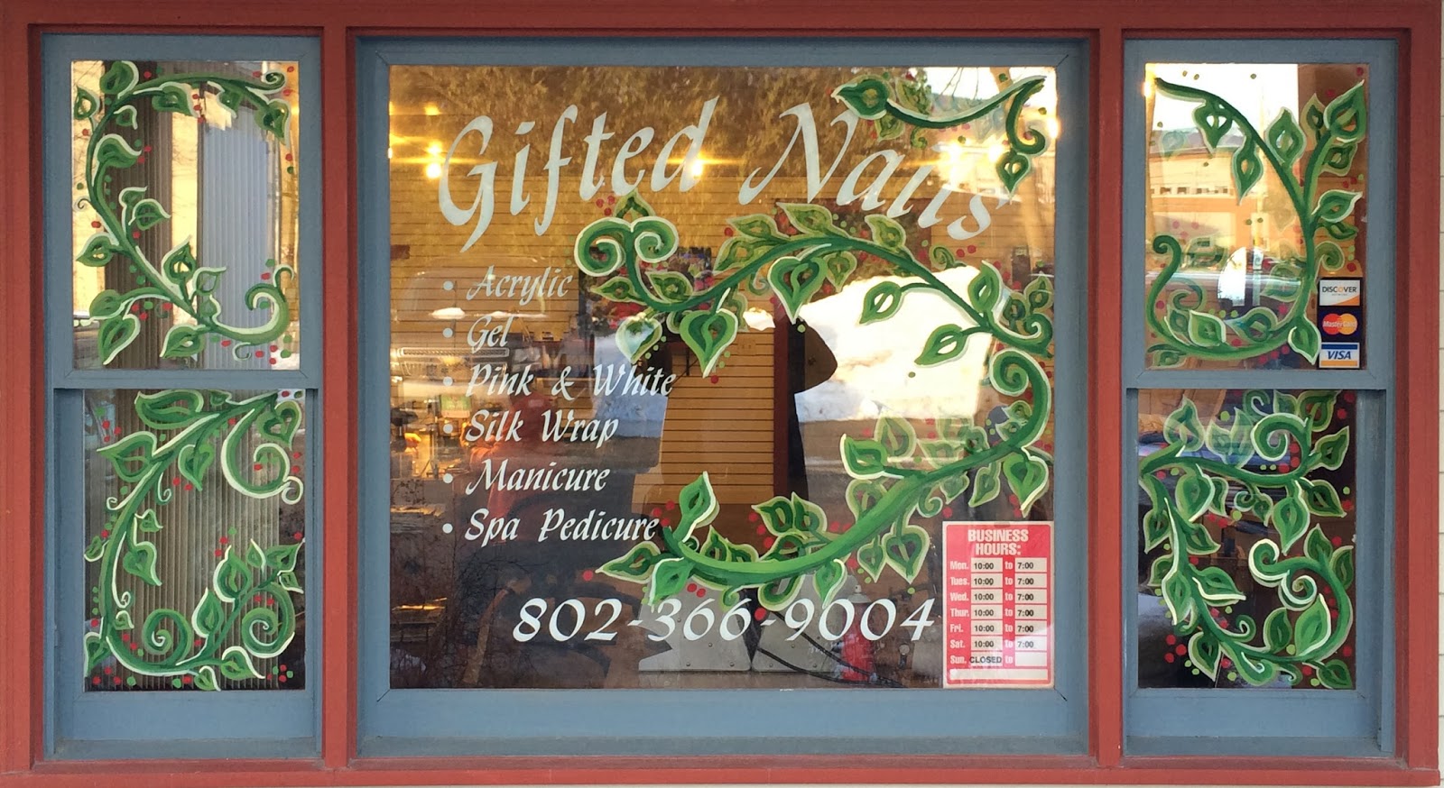 Visit Manchester VT________ Gifted Nails