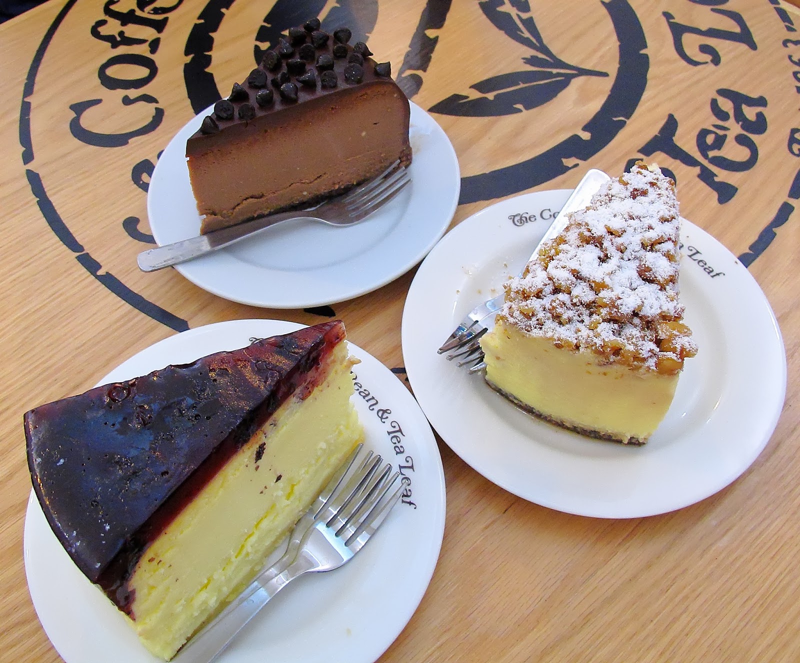 Eat + Travel + Play Coffee Bean & Leaf Cakes