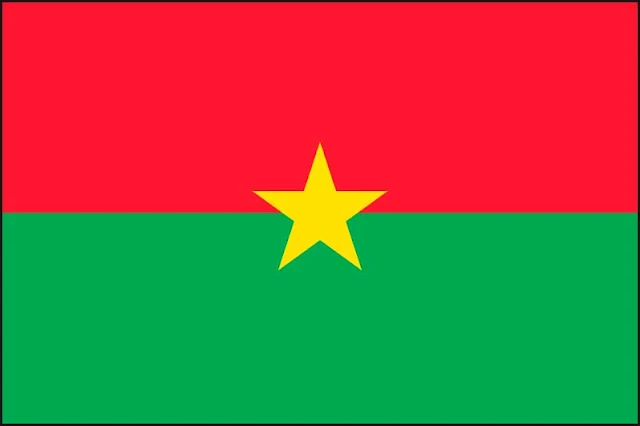 Gambar Bendera Negara Burkina Faso