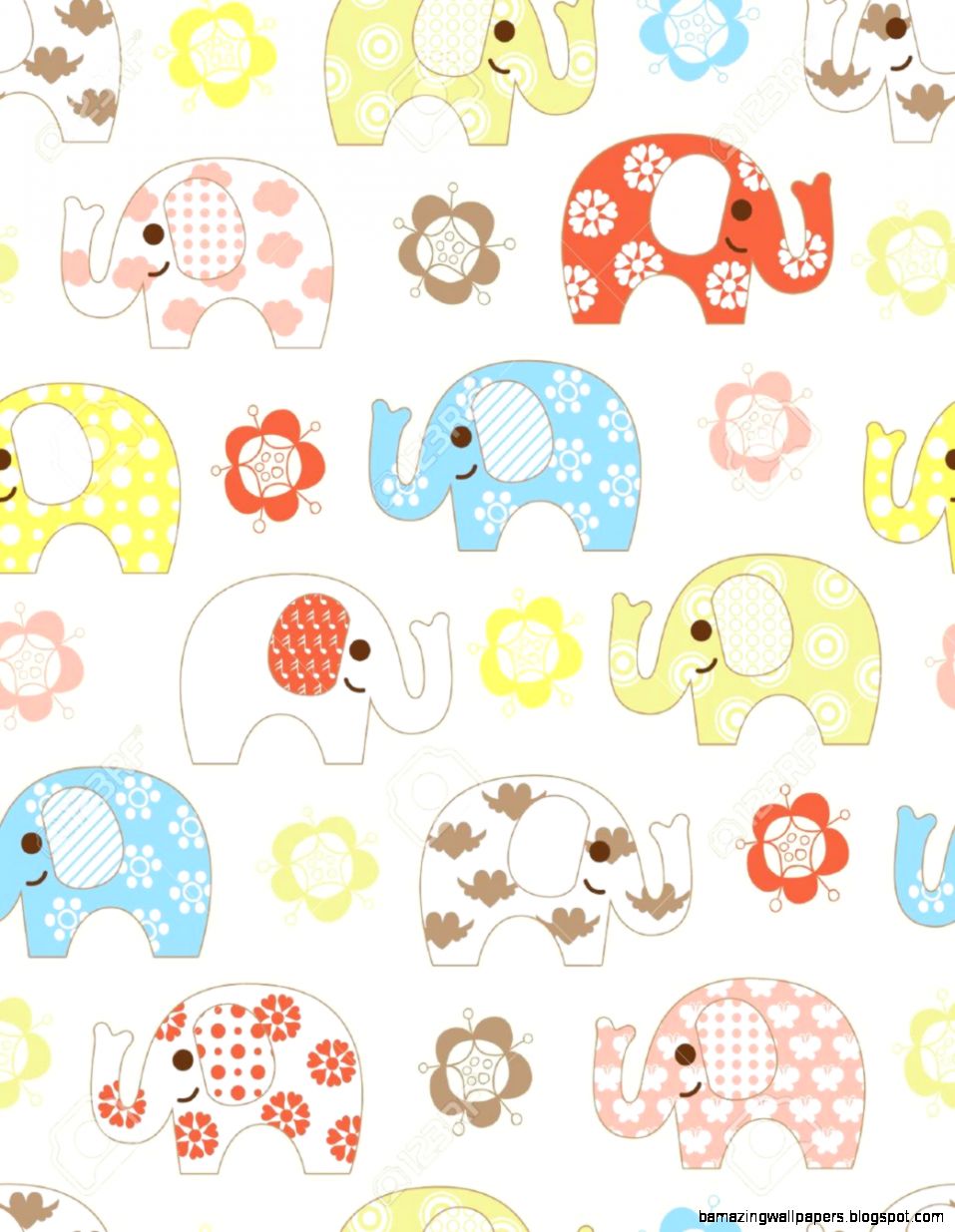 animated elephant wallpaper