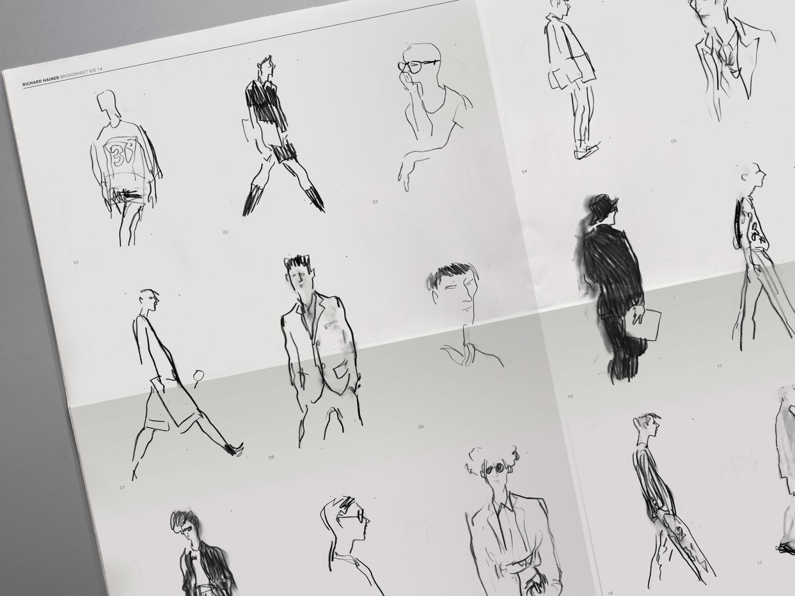 What I Saw Today WHAT'S BLACK AND WHITE AND RED (AND BLUE AND YELLOW