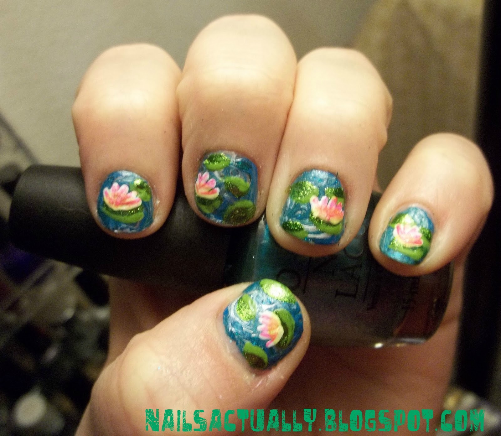 Nails Actually Lily Pad Nails