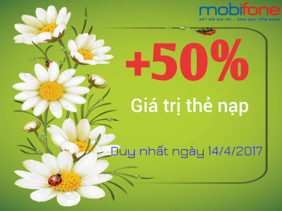 Khuyến mãi Mobifone ngày 14/4/2017 Khuyến mãi Mobifone ngày 14/4/2017