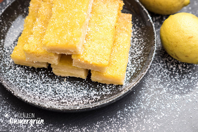 Fräulein Immergrün: Küchensonntag: Lemon Bars