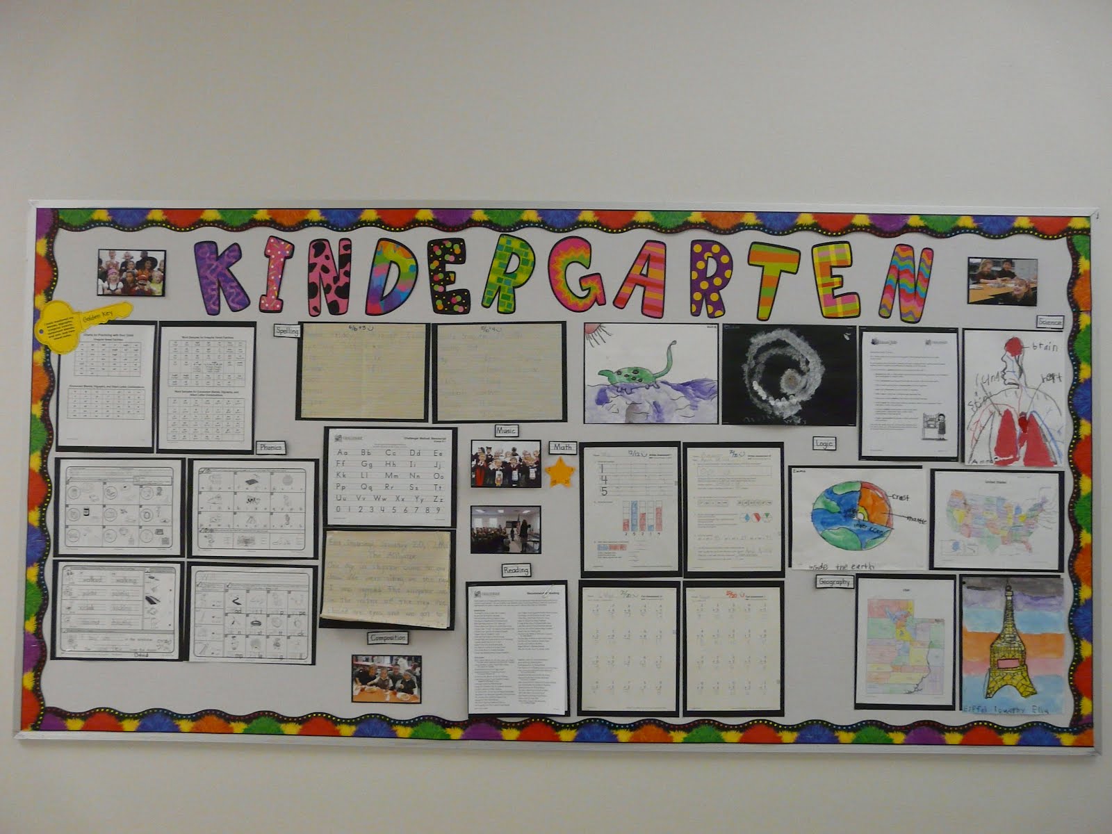Kindergarten%2BHall - Kindergarten Bulletin Boards