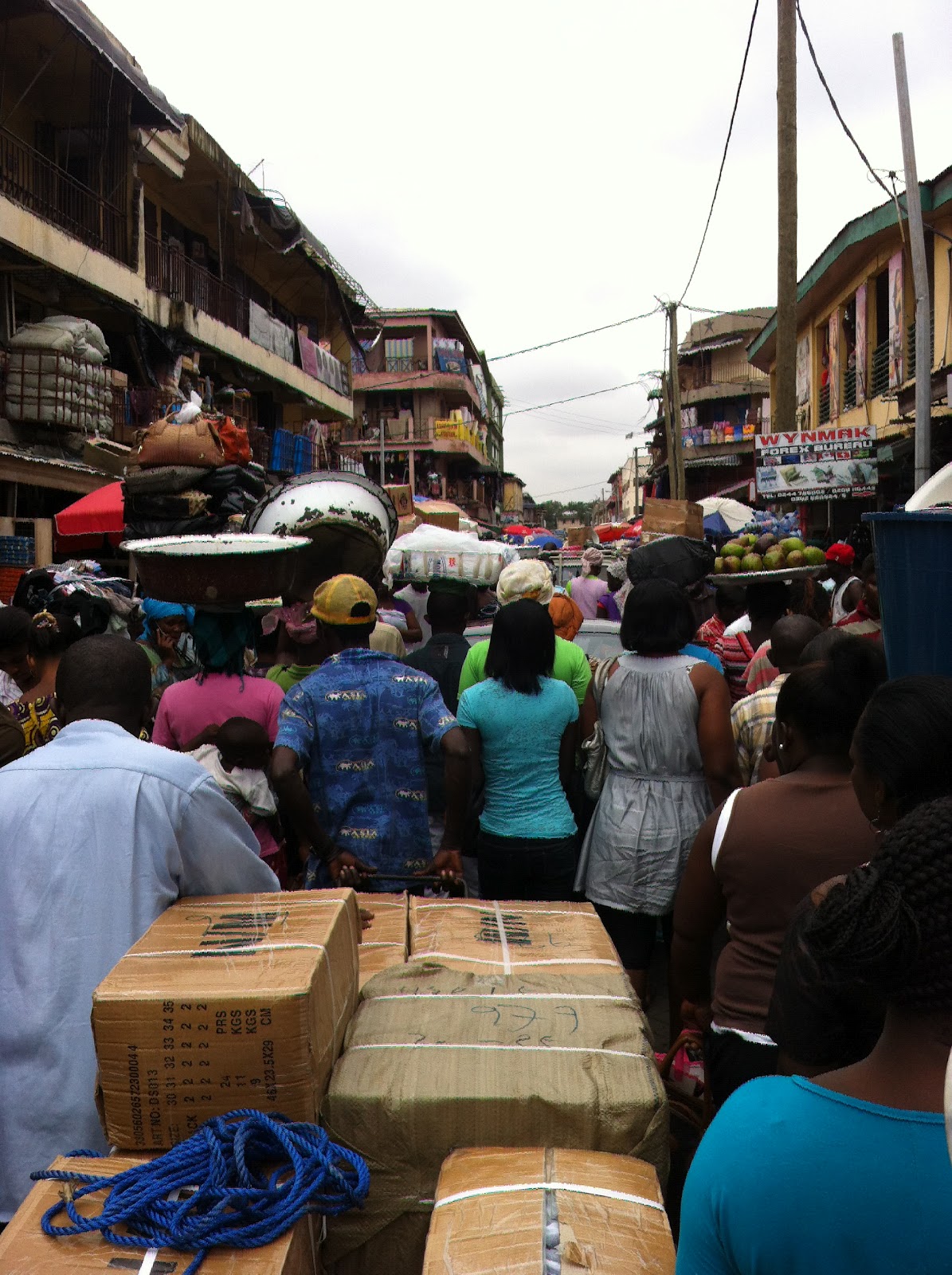 Country Gourmet Traveler Exploring Ghana Makola Market