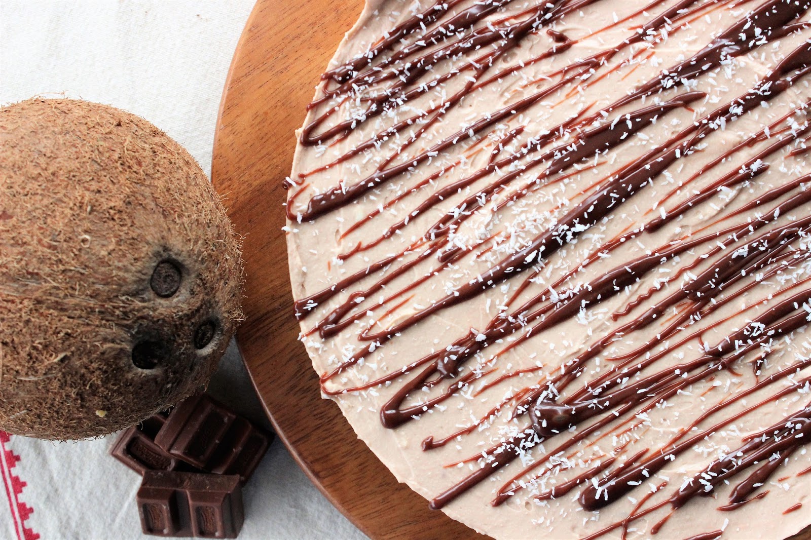 PicNic Coconut Milk Chocolate Cheesecake