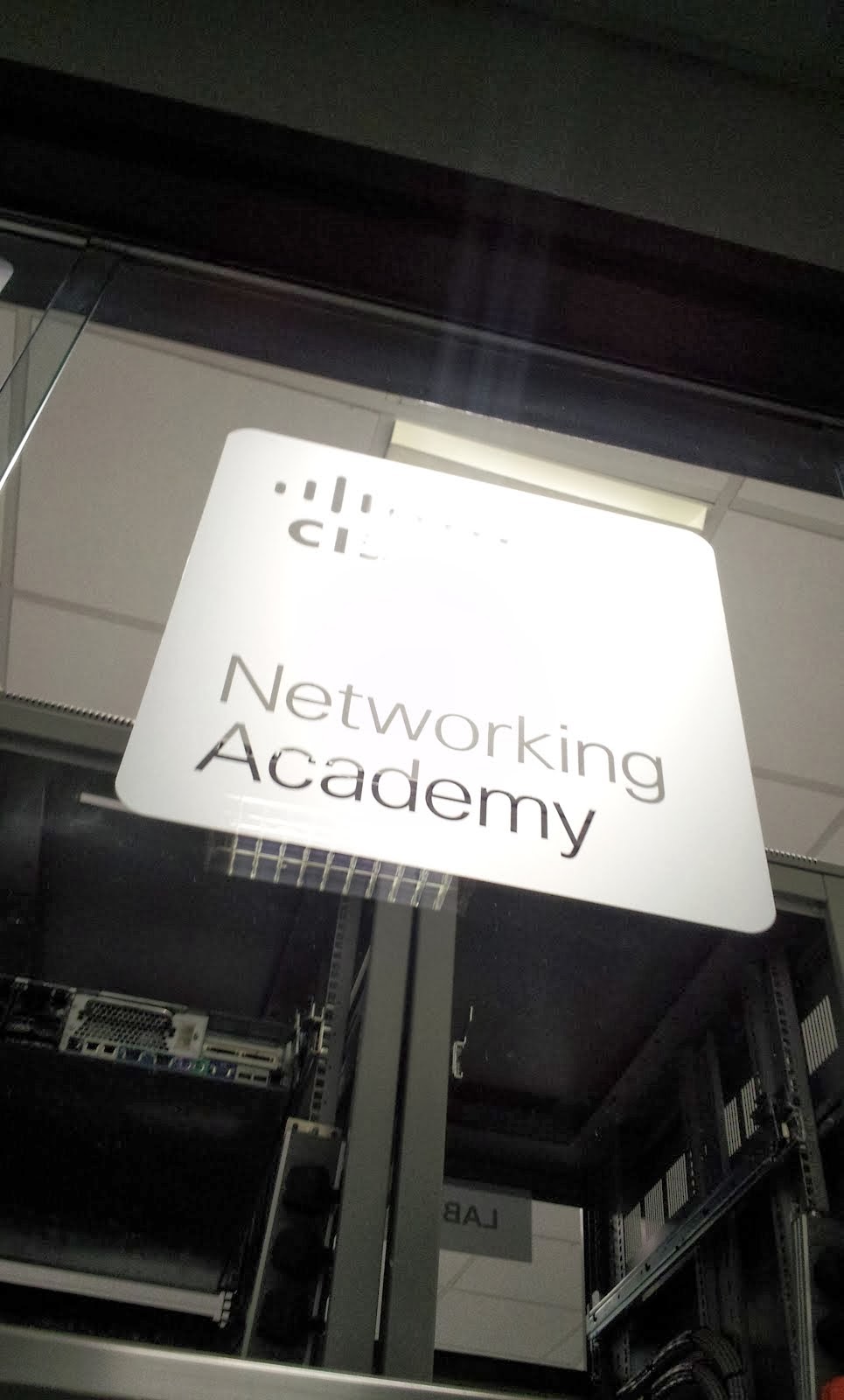 The Green I Signs Blog Cisco Networking Academy at Darlington College