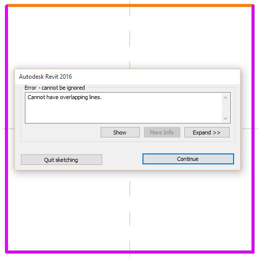 Revit Recess Revit Families_Error Compilation