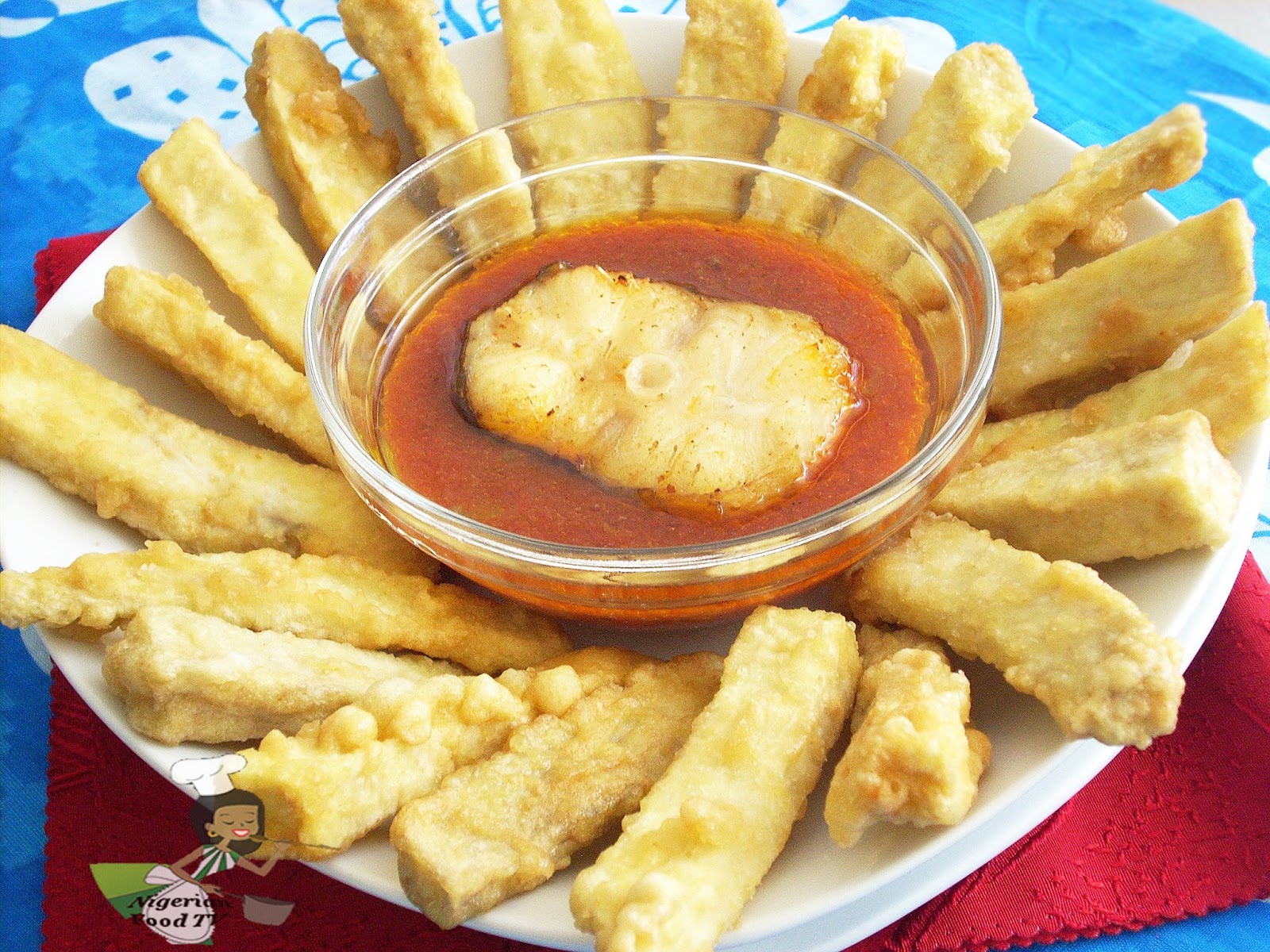 Yamarita Dun Dun Oniyeri (Egg Coated Yam fries)