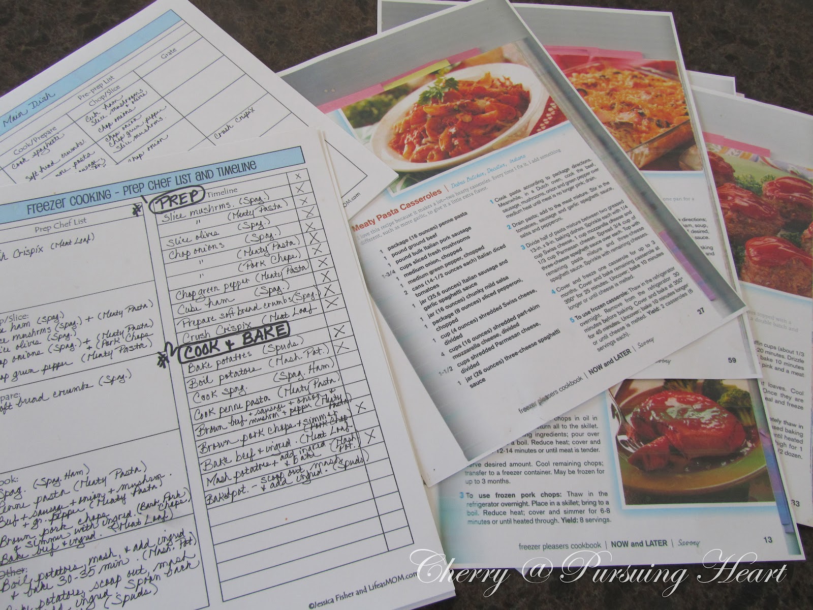 Pursuing Heart: Freezer Meal Day