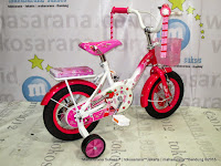 Sepeda Anak WIMCYCLE Strawberry CTB 12 Inci