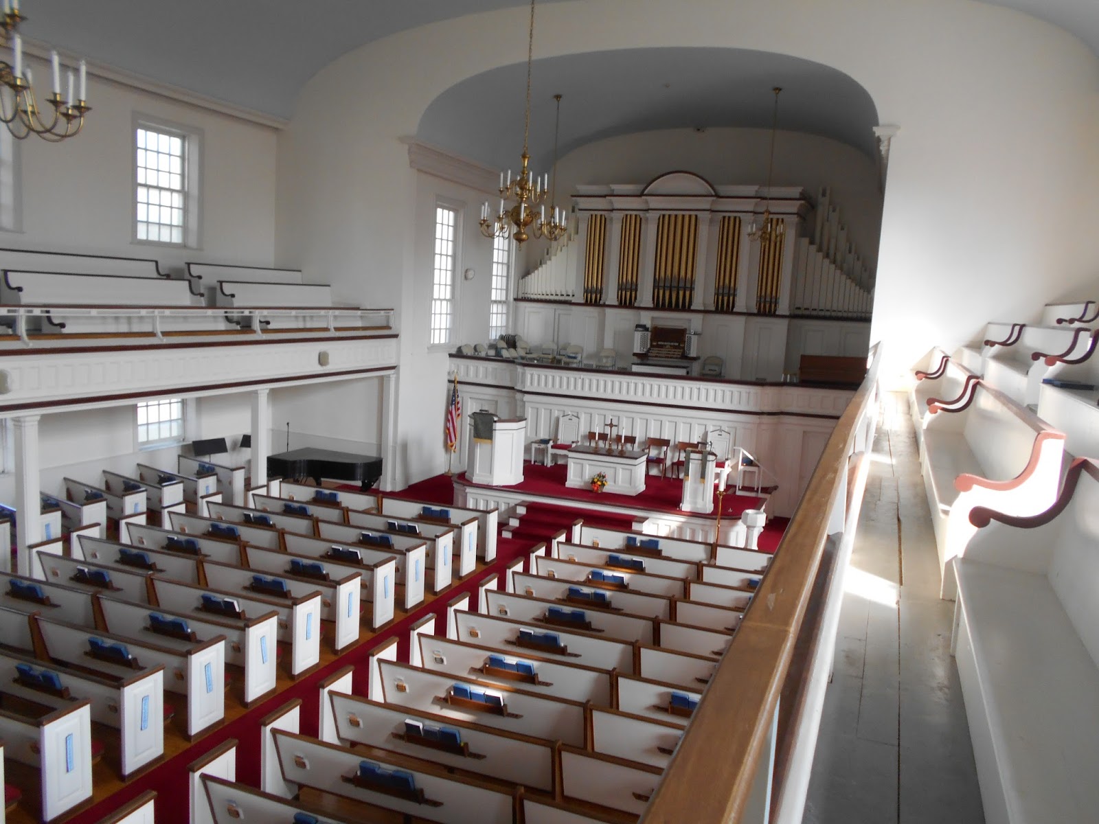 New York State of Mind Palmyra, NY PRESBYTERIAN CHURCH INTERIOR