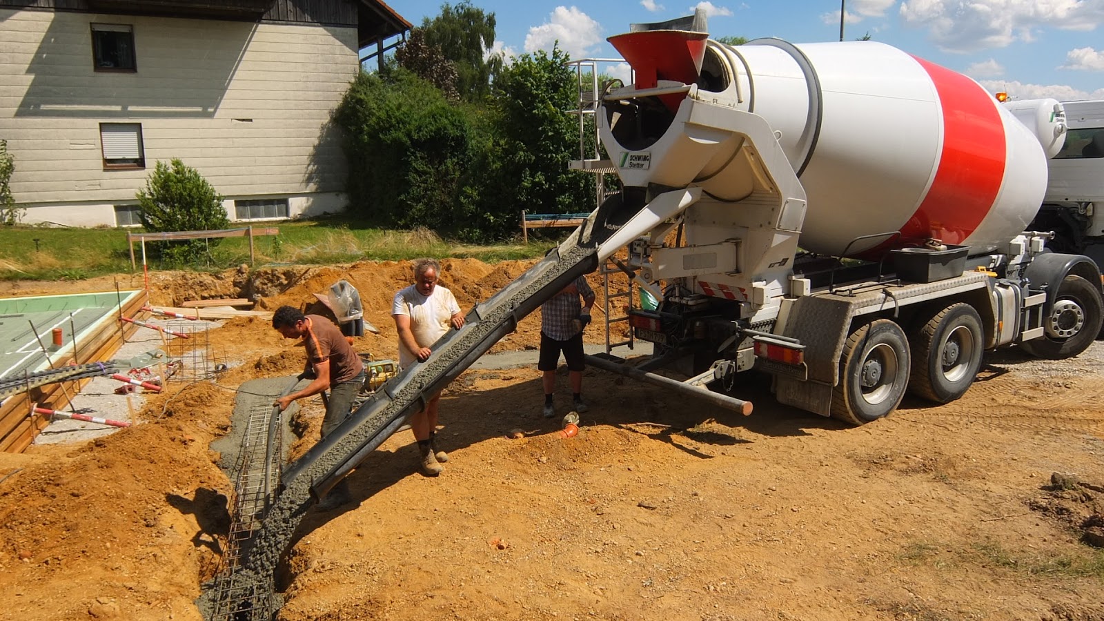 AuA's Baublog: Garagen-Fundamente