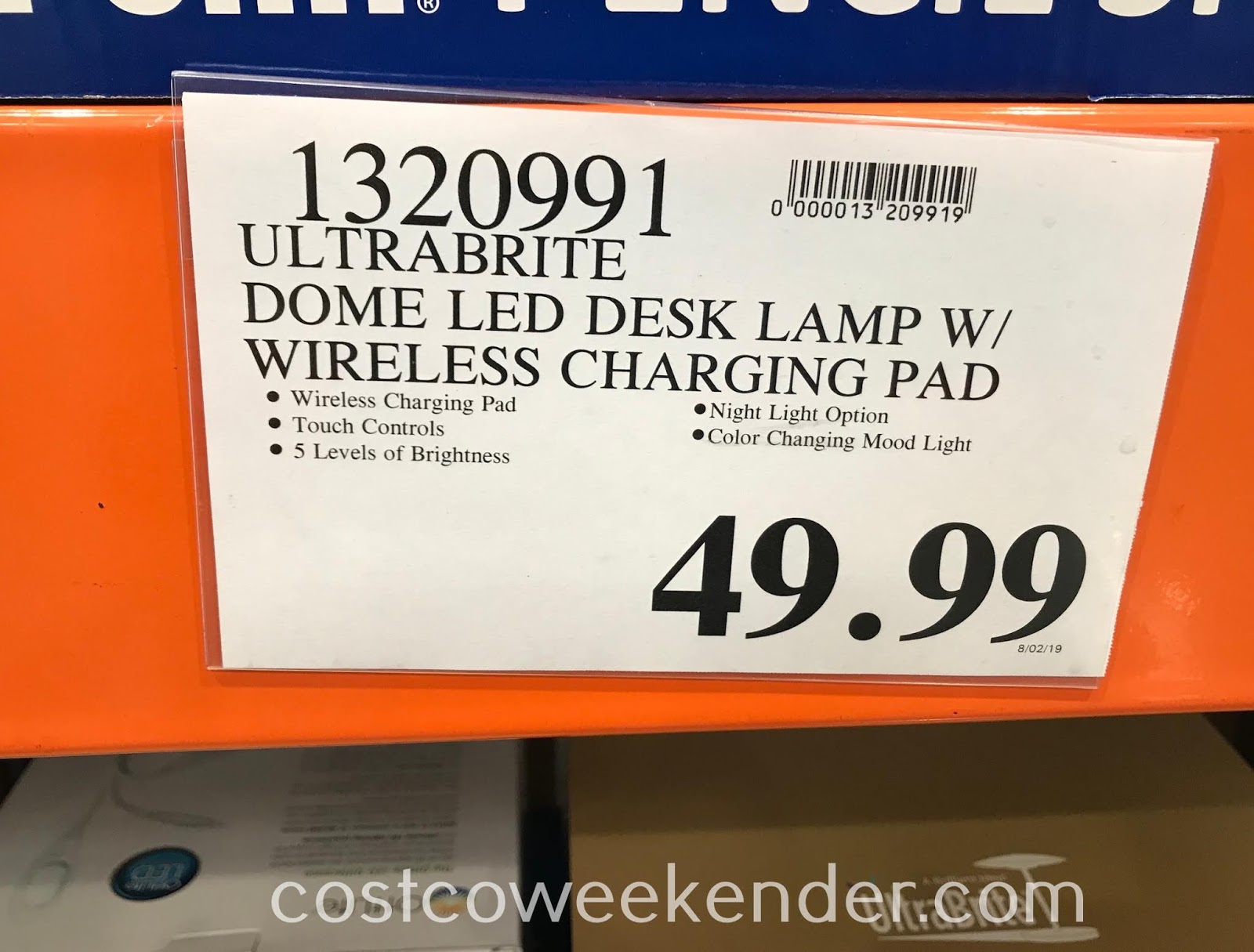 ultrabrite dome led desk lamp