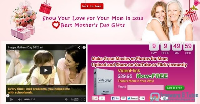 Offre promotionnelle : VideoFlick à nouveau gratuit pour la fête des mères !
