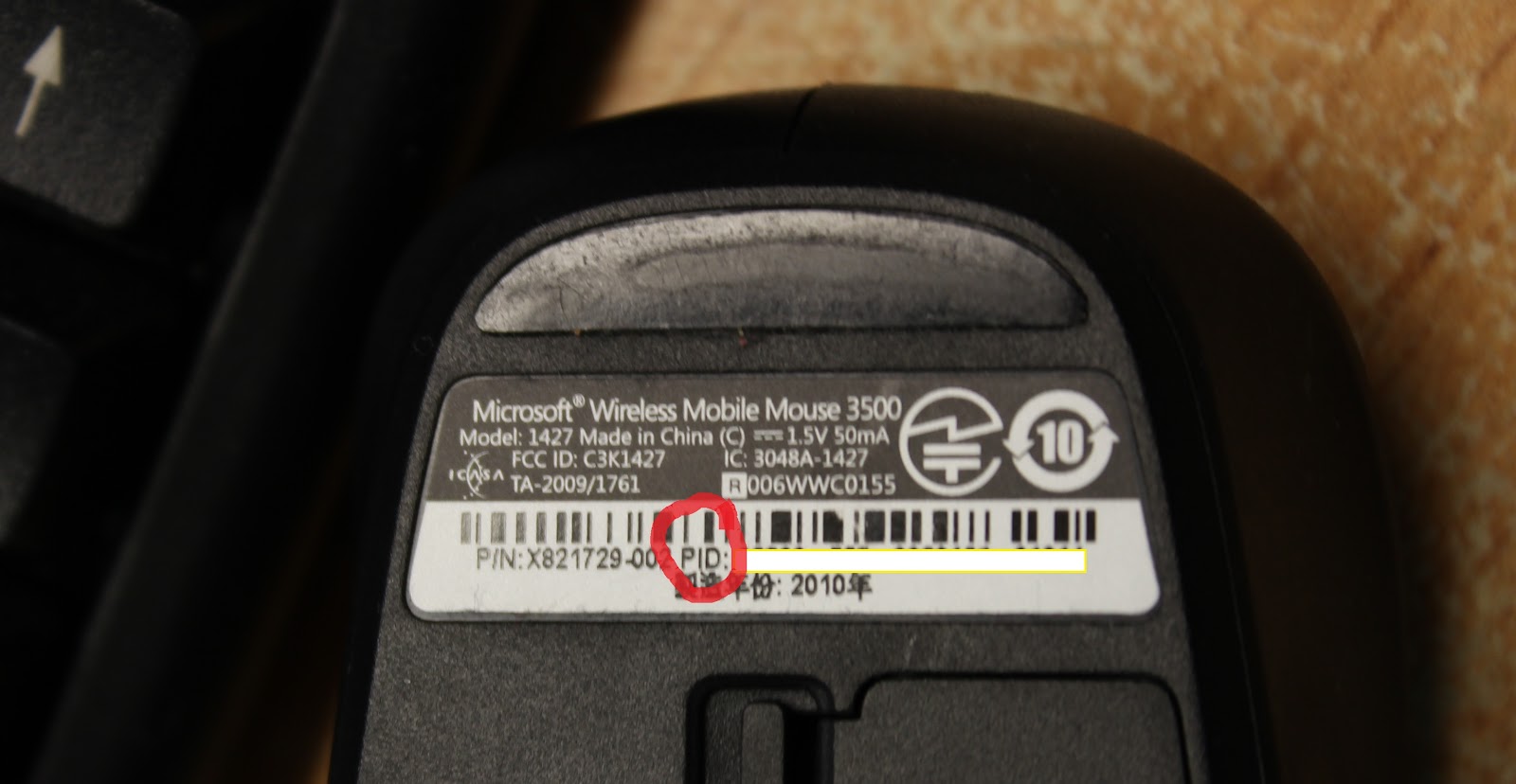 Michael Dornisch: Replace a missing Microsoft Wireless Mouse Transceiver