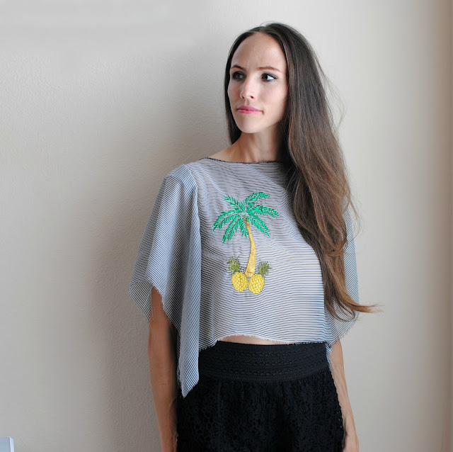 DIY: Embroidery on sheer fabrics with Sulky
