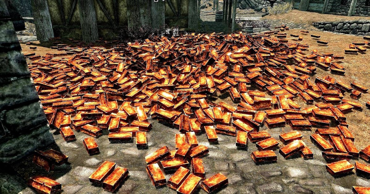 Skyrim Gold Ingot Location Items such as pelts, soul gems, ingots