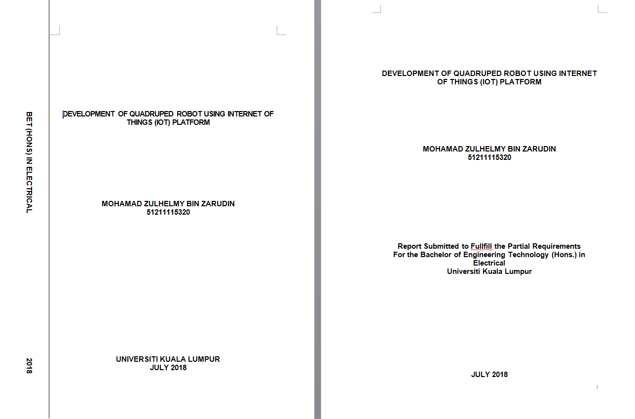 Thesis Report Cover Page - Thesis Title Ideas for College