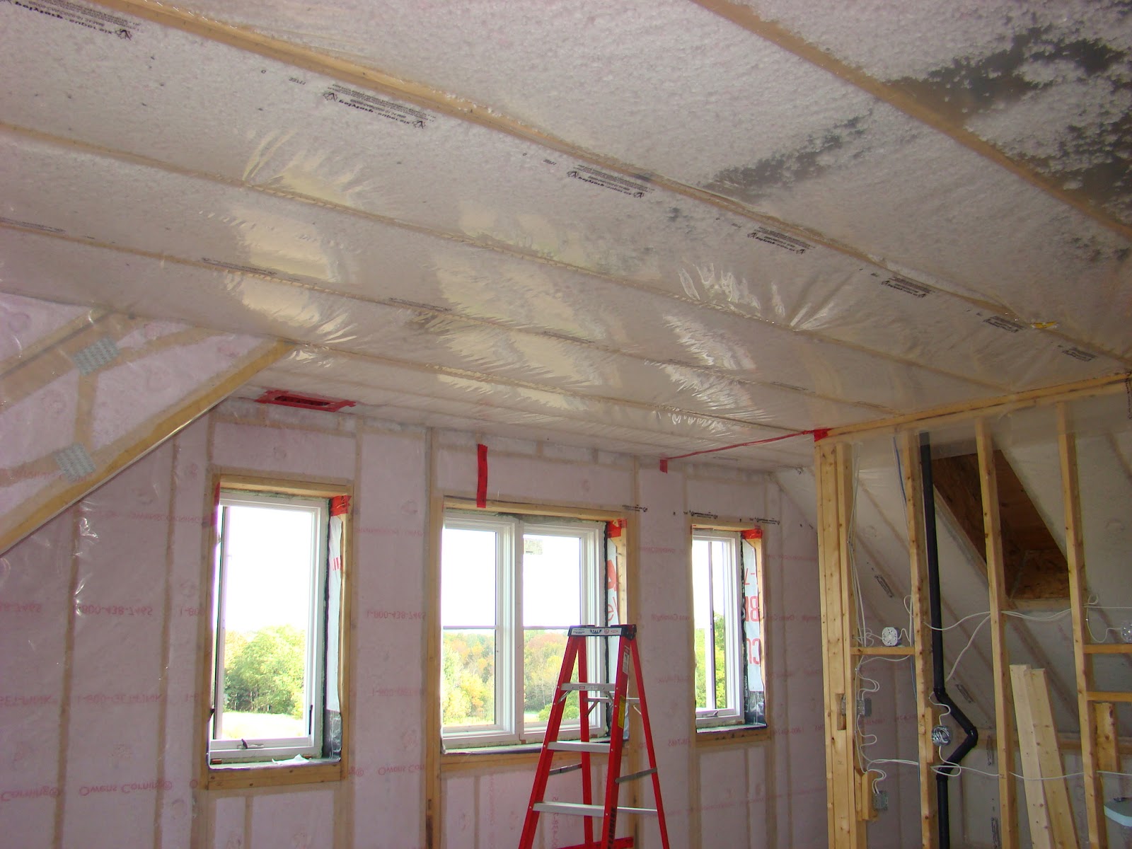 Building Walnut Farm Insulation Sprayed & Blown