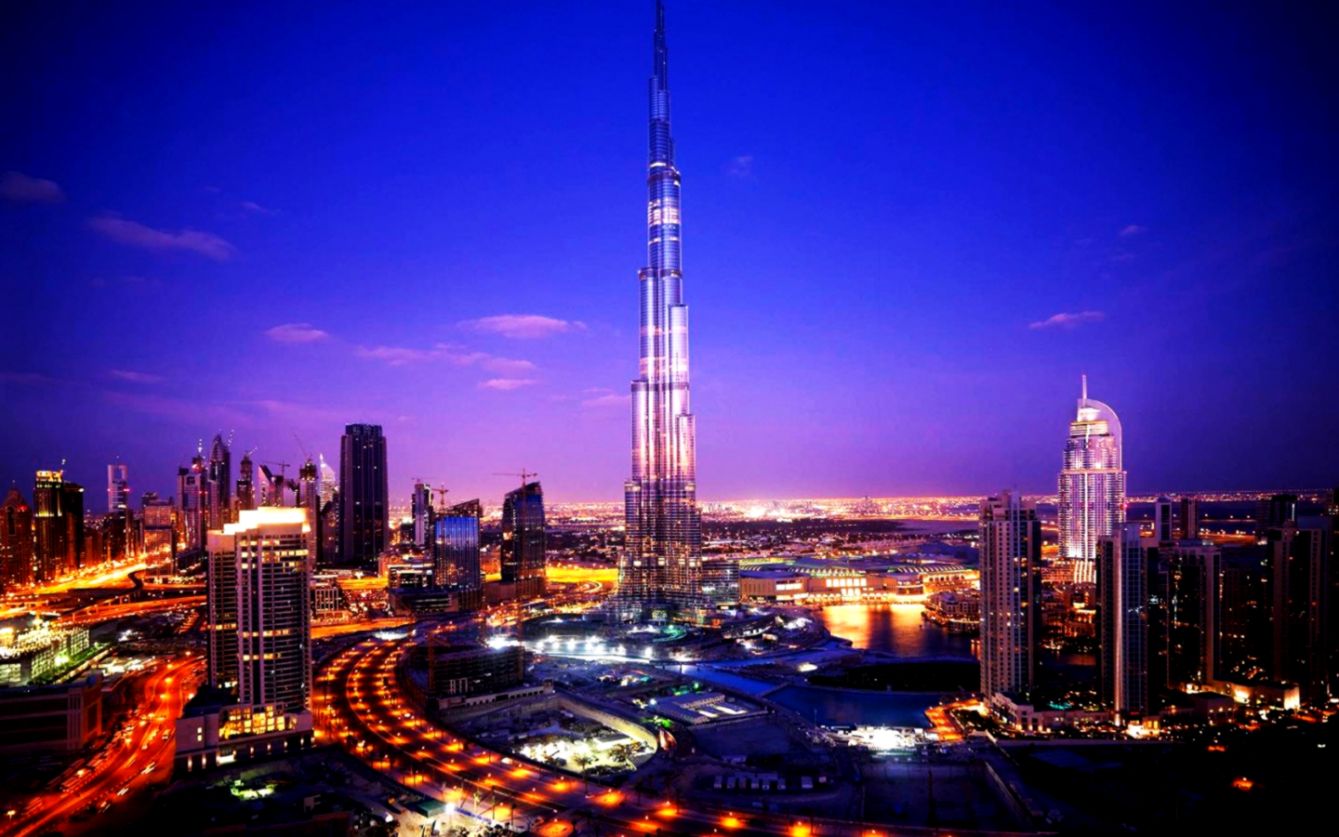 Burj Khalifa Dubai Night