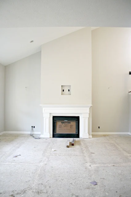 two story fireplace 