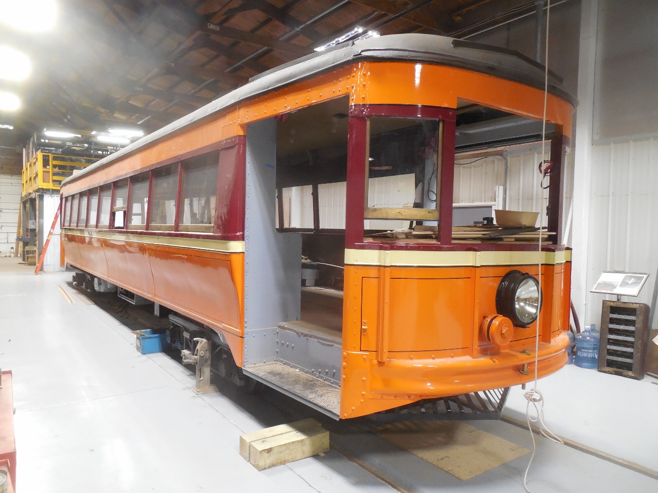 Hicks Car Works Visit to Pennsylvania Trolley Museum