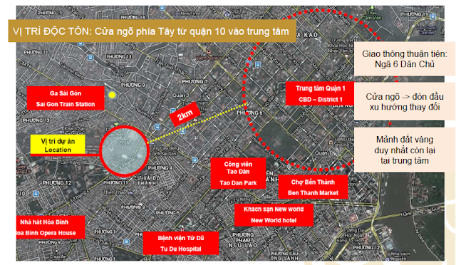 Vị trí độc tôn ngay cửa ngõ quận 10