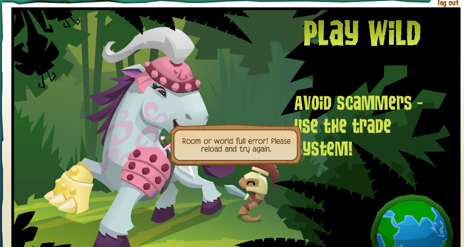Animal Jam Fury Animal Jam Loading Error