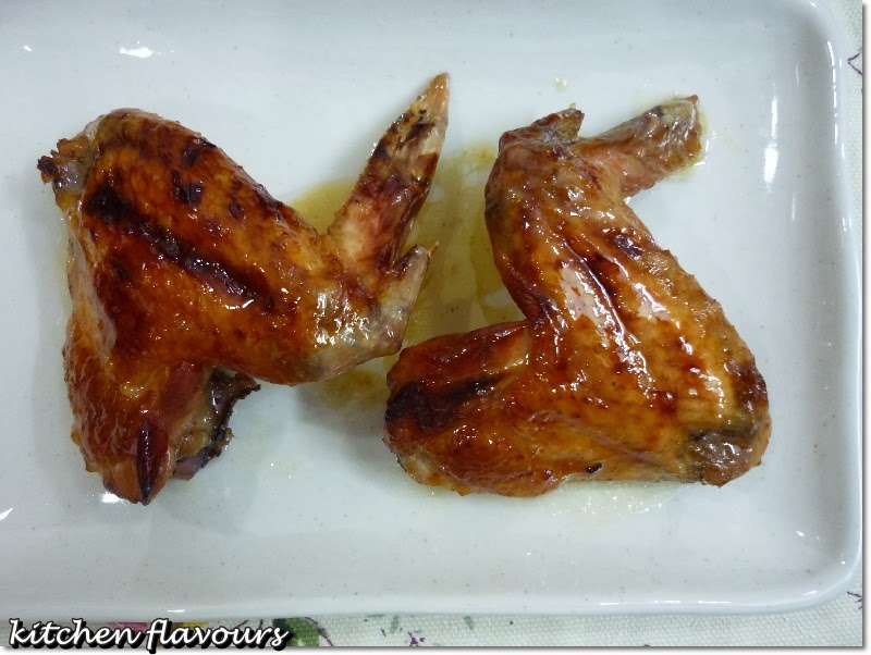 kitchen flavours Honey Lemon Chicken Wings